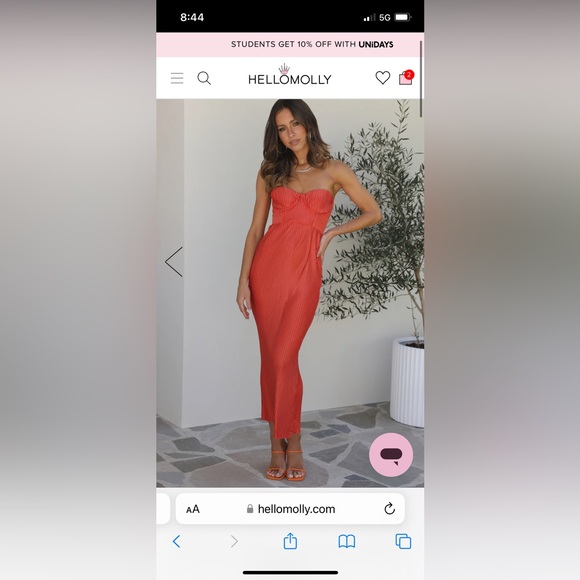 Hello Molly chasing the blues dress - Picture 2 of 2